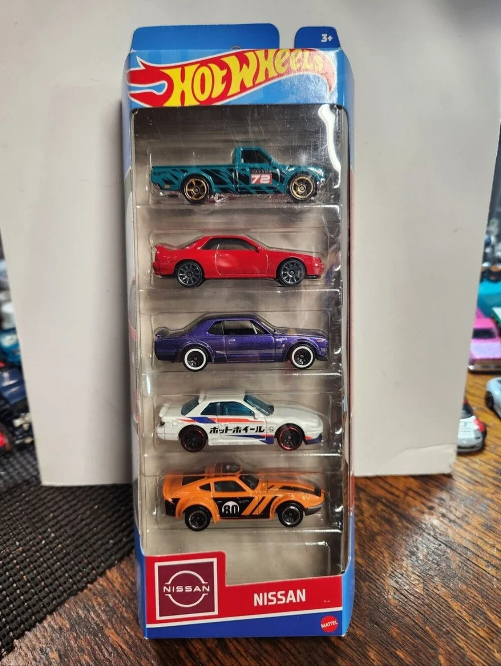 Nissan 5-Pack - R32 GT-R, Fairlady Z, Datsun 620, S13, Skyline HT 2000GT-X